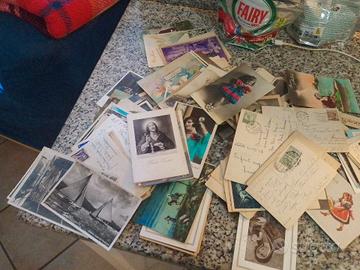 Lotto cartoline antiche materiale fascismo