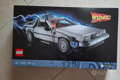 lego icons 10300 la macchina del tempo