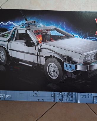 lego icons 10300 la macchina del tempo