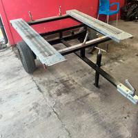 Carrello artigianale kart e moto