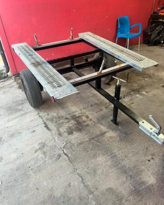 Carrello artigianale kart e moto