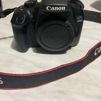 CANON 1300D con 3 obiettivi, accessori e custodia