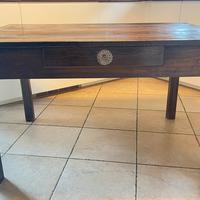 Tavolo da cucina vintage legno massiccio