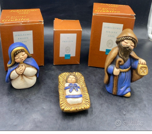 Natività Presepe Thun Giubileo Blu