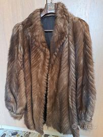 Giacca di codine di visone