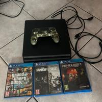 Ps4 + 3 giochi + Pad