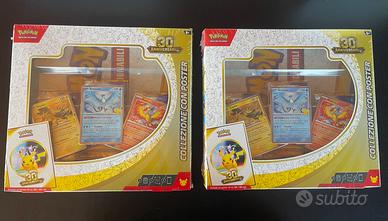 Pokemon 30 anniversario Collezione con poster Nuov
