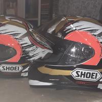 Coppia caschi shoei taglie 'm' e 'l' nuovi 