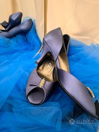scarpe con tacco open toe