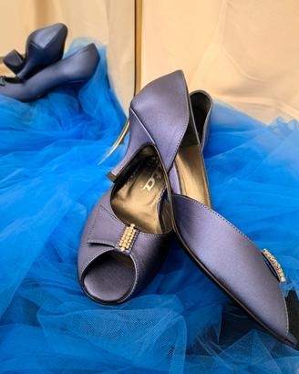 scarpe con tacco open toe