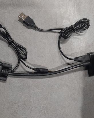 Adattatore VGA HDMI con audio