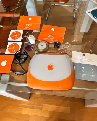 Apple iBook G3 Clamshell "Tangerine" – Perfetto, F