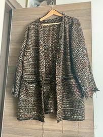 Giacca/cardigan in tweed bouclè