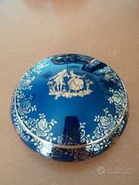 Scatola Portagioie vintage in porcellana limoges