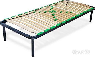 Reti singole doghe in legno 80x190