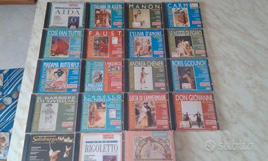 19 CD musicali di Opera Lirica Famiglia Cristiana