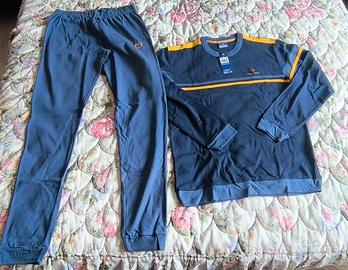 Pigiama Sergio Tacchini cotone leggero nuovo XXL