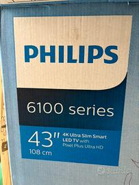 PHILIPS SMART TV 43” 4k ultra slim