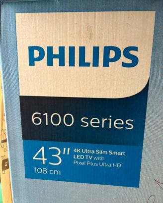 PHILIPS SMART TV 43” 4k ultra slim