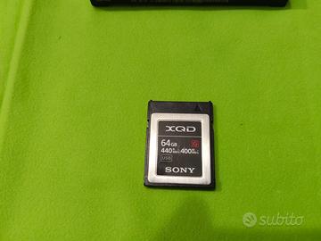 Sony scheda XQD 64GB Serie G – Perfetta, + scatola