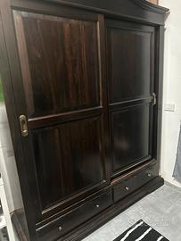 Armadio 2 ante in legno