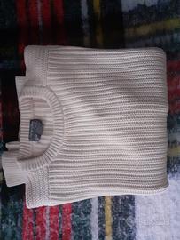 Maglione in cotone coste Inglese