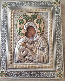 Icona bizantina "Madonna della Tenerezza"