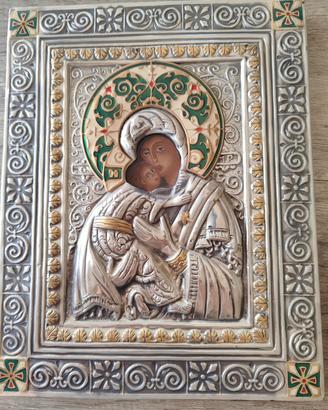 Icona bizantina "Madonna della Tenerezza"