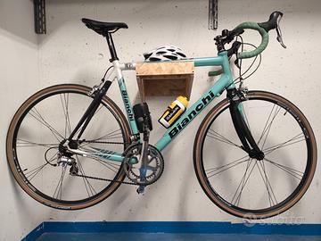 Bianchi bici da corsa tg. L alluminio e carbonio