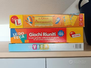 Lotto 3 giochi da tavolo 