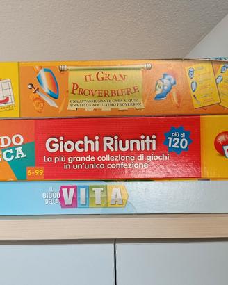 Lotto 3 giochi da tavolo 