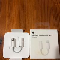 Adattatore Apple jack 3,5mm