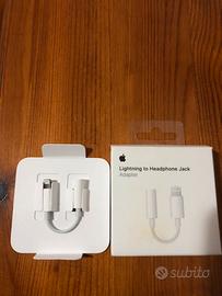 Adattatore Apple jack 3,5mm