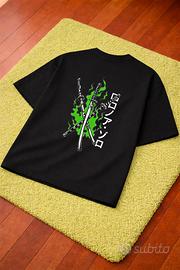 Maglietta nera Zoro OnePiece
