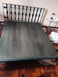 letto ferro battuto 