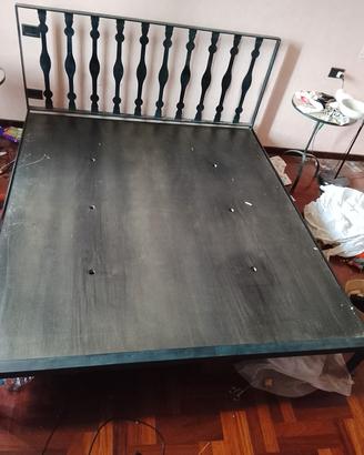 letto ferro battuto 