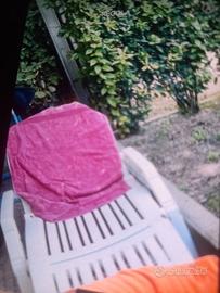 Lettino per solarium pieghevole
