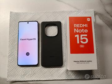Xiaomi Redmi Note 15 5G 8-256gb nero