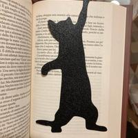 Segnalibro gatto fatto in 3d x3
