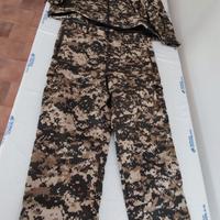 Completo mimetico taglia XXL