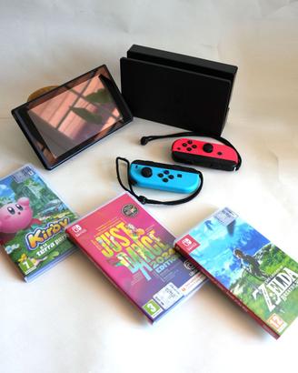Nintendo Switch con Giochi