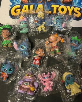 Lotto 12x statuine Lilo e Stitch da collezione