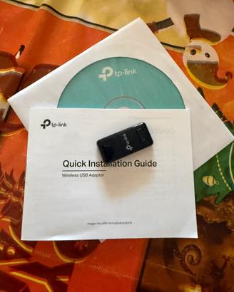 TP-Link TL-WN823N Adattatore USB Scheda rete 300Mb
