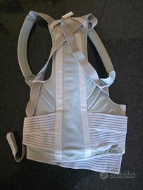 Busto Ortopedico stoffa armata per uomo