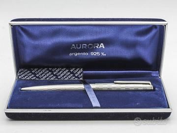 Aurora 98 Penna a Sfera in Argento Massiccio 925%