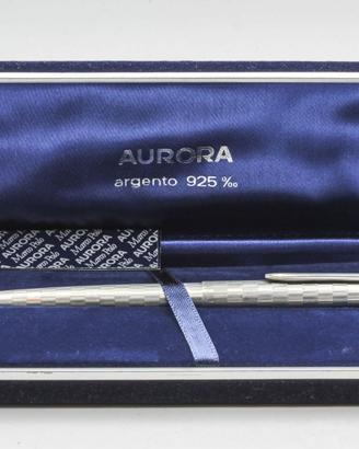 Aurora 98 Penna a Sfera in Argento Massiccio 925%