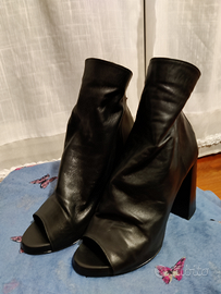 Tronchetto vitello nero spuntato N 37