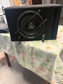 subwoofer e amplificatore