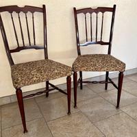 Quattro sedie liberty 1930/50