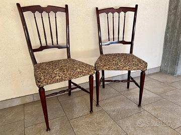 Quattro sedie liberty 1930/50